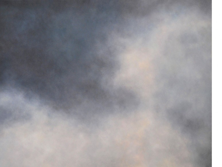 Wolkenstück - 2015 - Acryl+Öl auf Leinwand - 110x140 cm